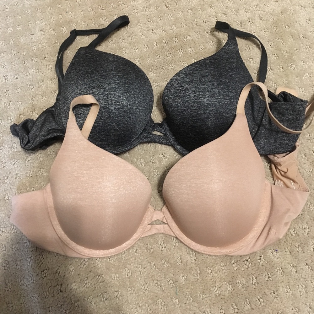 Two Victoria's Secret Perfect Shape Bras - 32C