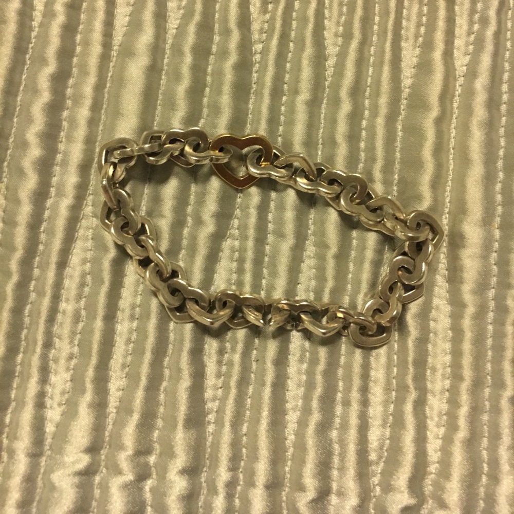 Tiffany's Heart Link Bracelet