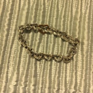 Tiffany's Heart Link Bracelet
