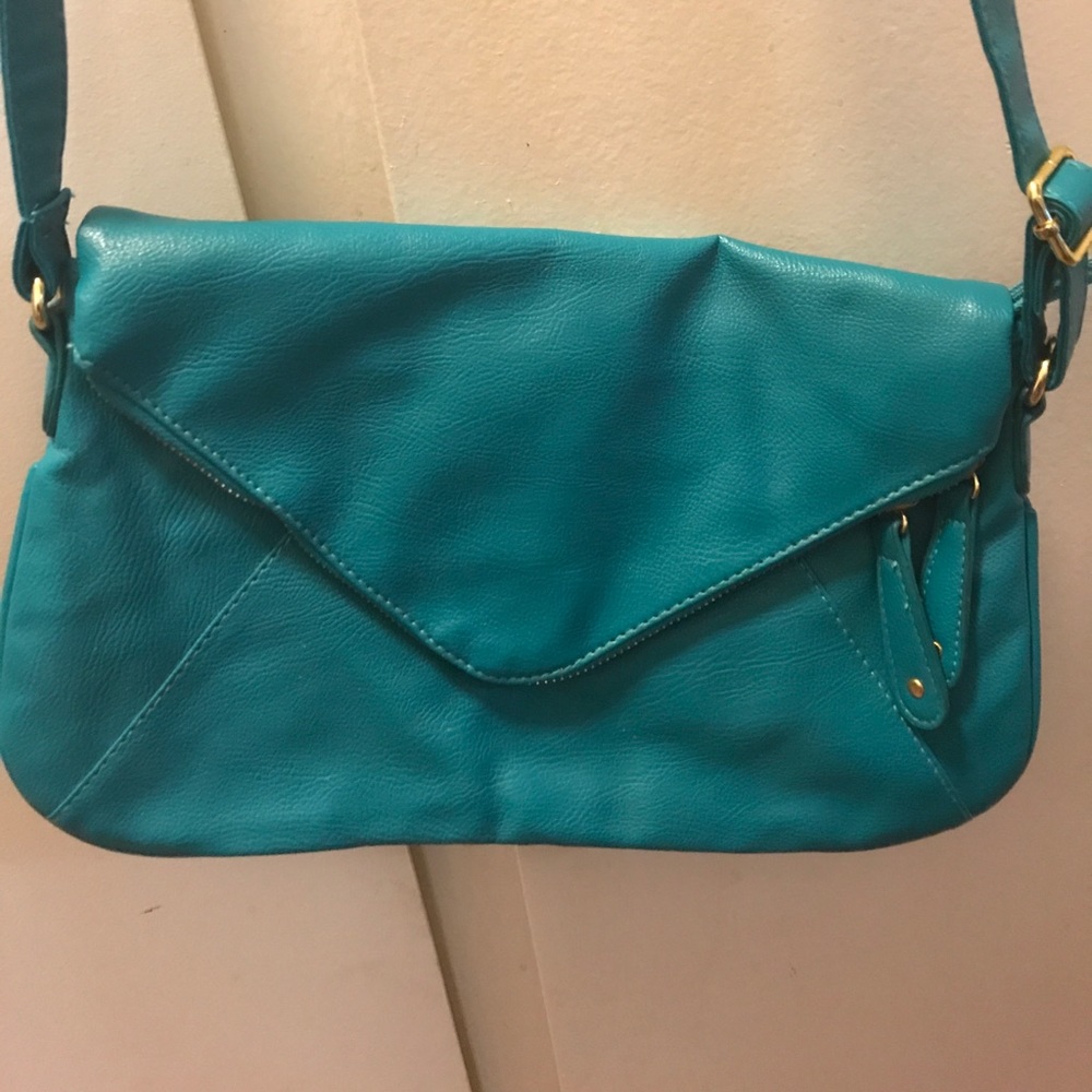 Turquoise medium crossbody