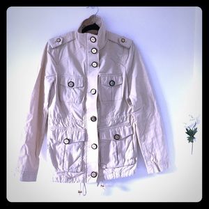 🆑 🚺 TORY BURCH Khaki Utility Jacket