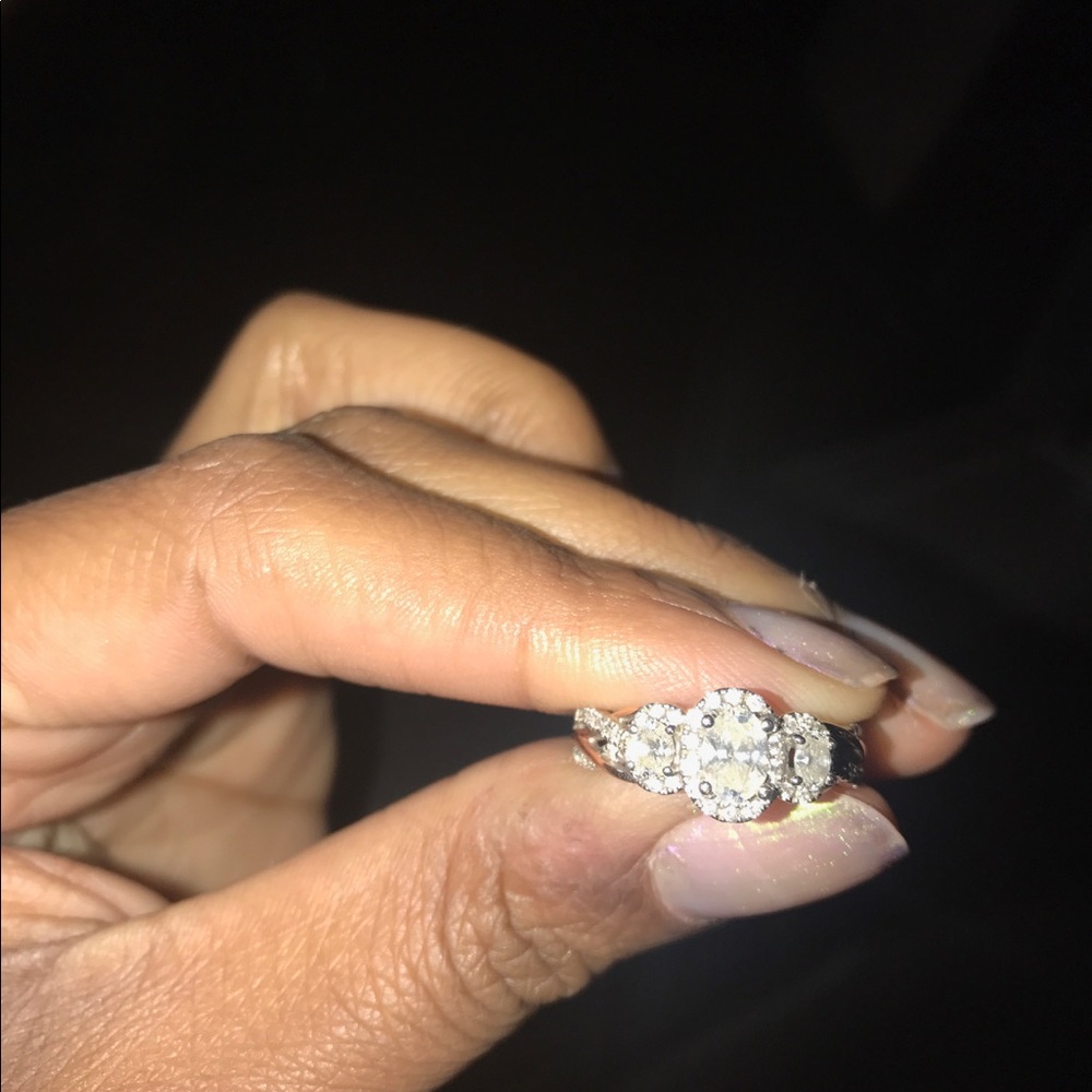 Vera wang love collection 14k 1 ct engagement ring