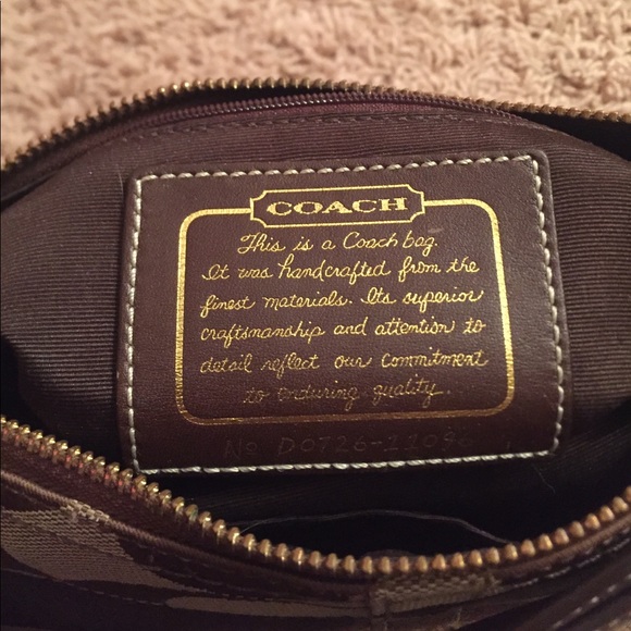 Small Coach Handbag - Picture 3 of 3