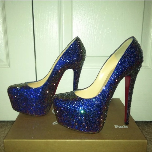 Christian Louboutin Swarovski Crystals DAFFODILE - Picture 2 of 8