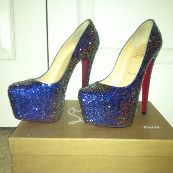 Christian Louboutin Swarovski Crystals DAFFODILE - Picture 4 of 8