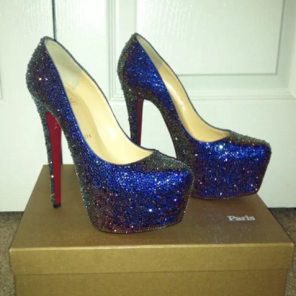 Christian Louboutin Swarovski Crystals DAFFODILE - Picture 5 of 8