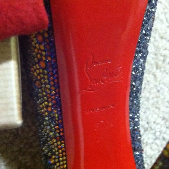 Christian Louboutin Swarovski Crystals DAFFODILE - Picture 7 of 8