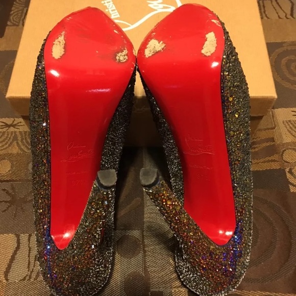 Christian Louboutin Swarovski Crystals DAFFODILE - Picture 8 of 8