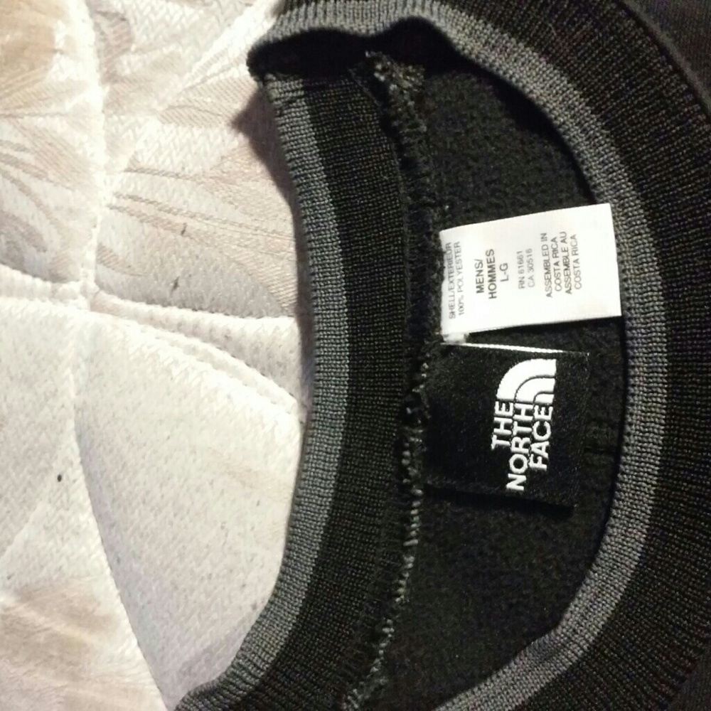 The north face sweater