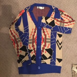 Aztec/Southwest Print Cardigan
