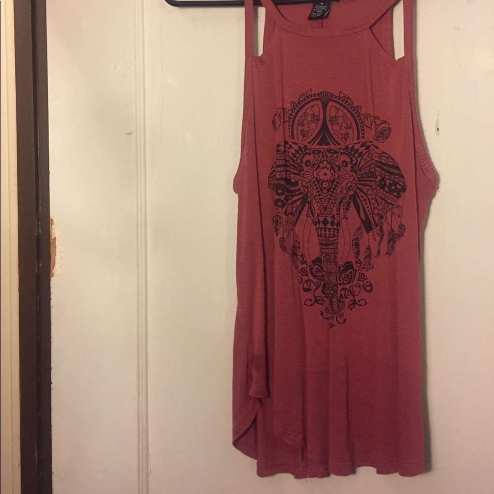Pink tank top