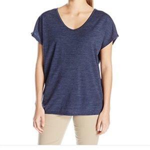 Black Merino Wool short sleeve shirt