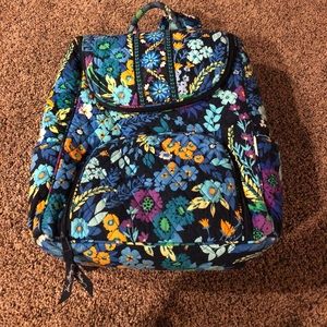 Vera Bradley midnight blue backpack.