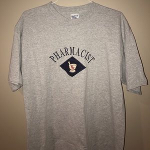 Vintage Embroidered Pharmacist Shirt