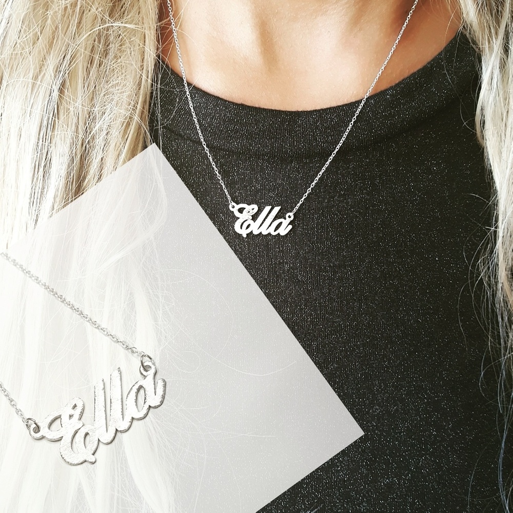 Personalized name necklace