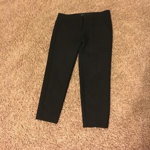 Ann Taylor Loft 8 Petite Black Dress Cropped Pants