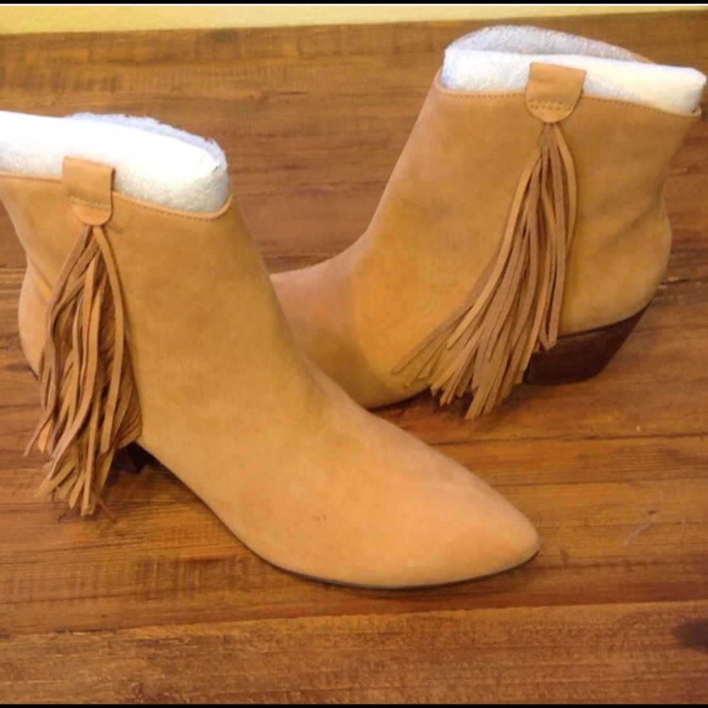 Matisse suede with fringe boots
