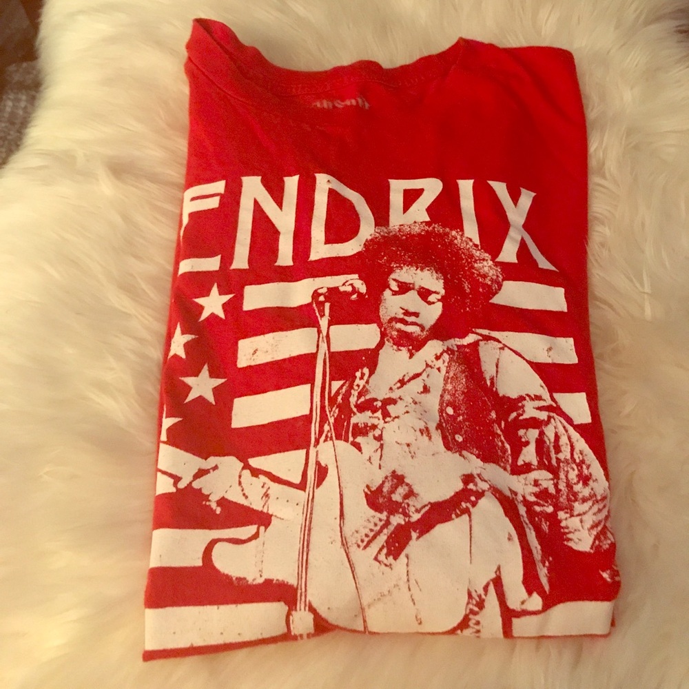 Jimmy Hendrix shirt..From HotTopic..