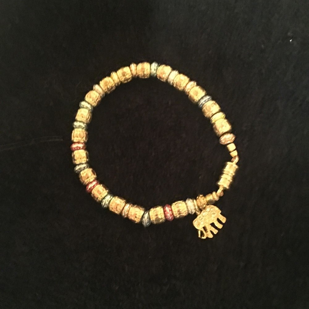 Arabic inspired gold bracelet