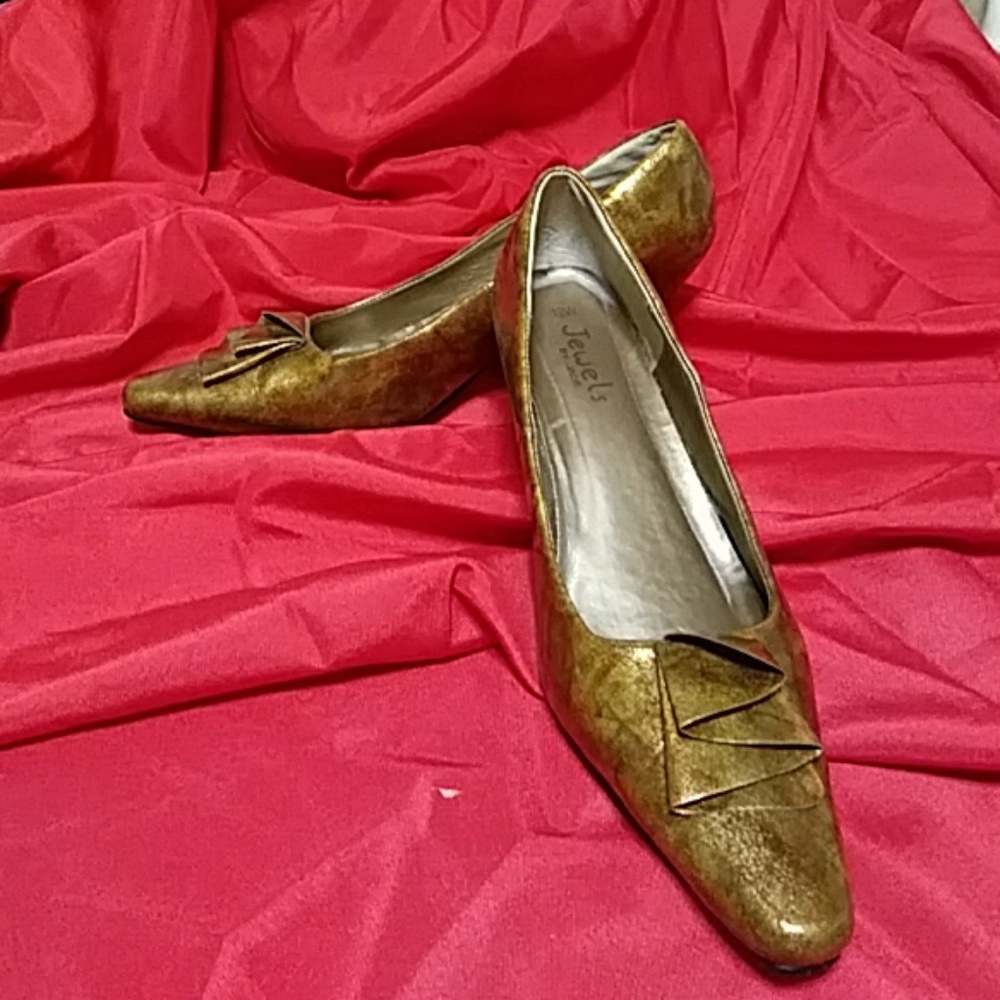 Gold Metallic Shoes