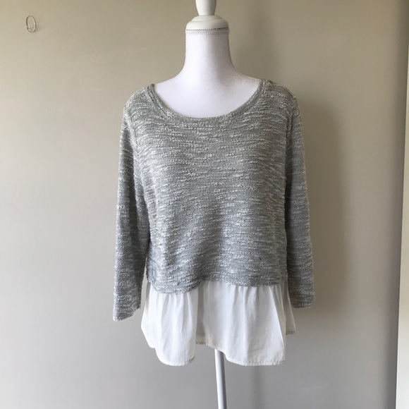 Anthropologie Tops - Anthropologie 9-H15 s’cl Long Sleeve Sweater Top L