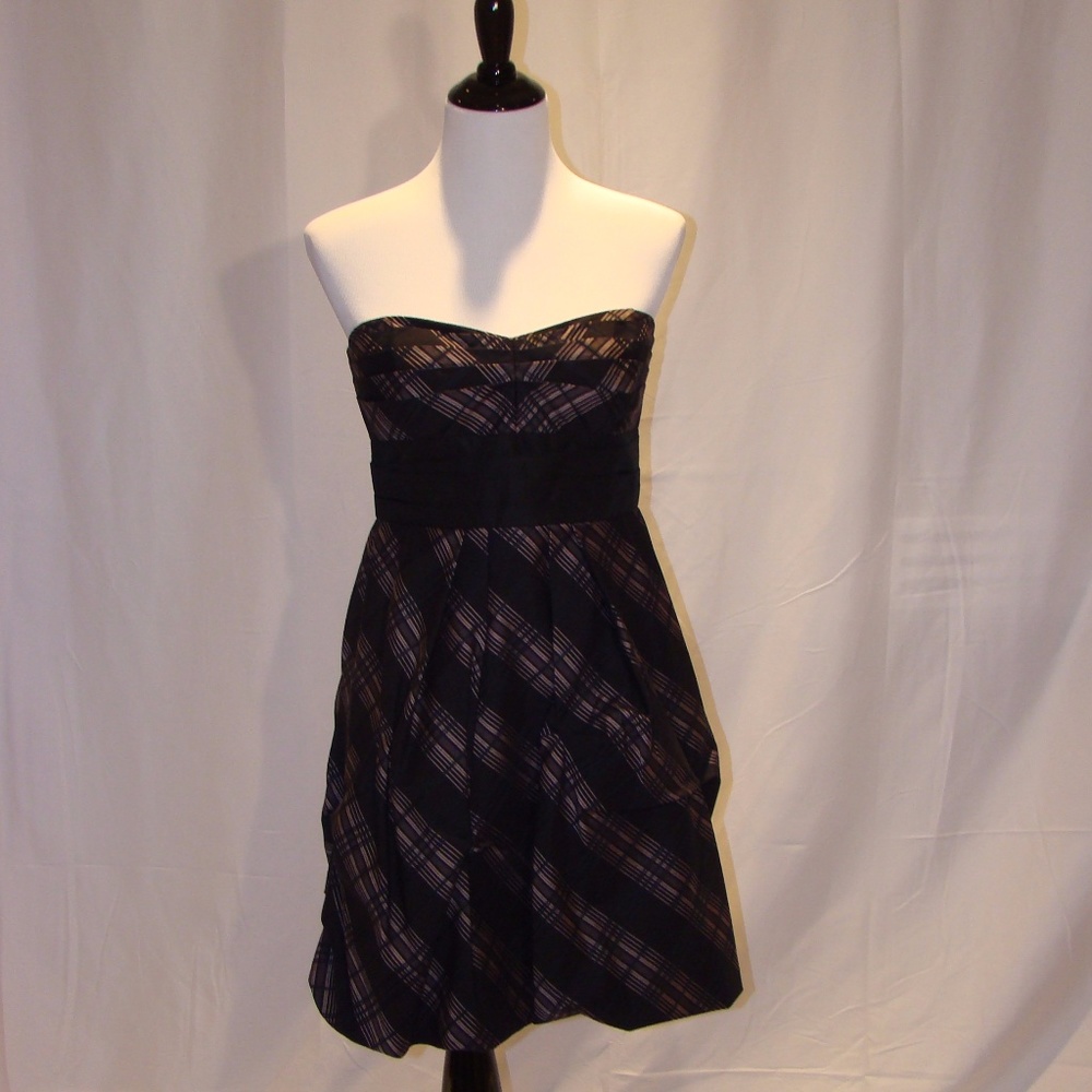 Stunning Detailed BCBG Strapless Party Dress