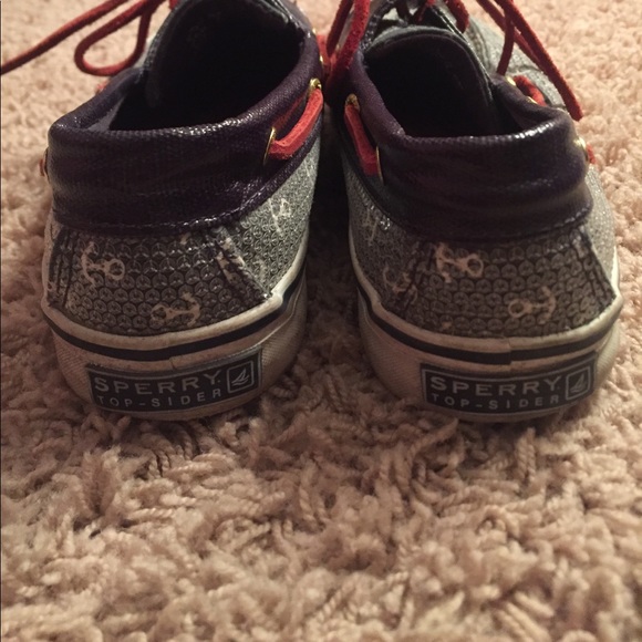 Red White and Blue Anchor Sperrys - Picture 3 of 3