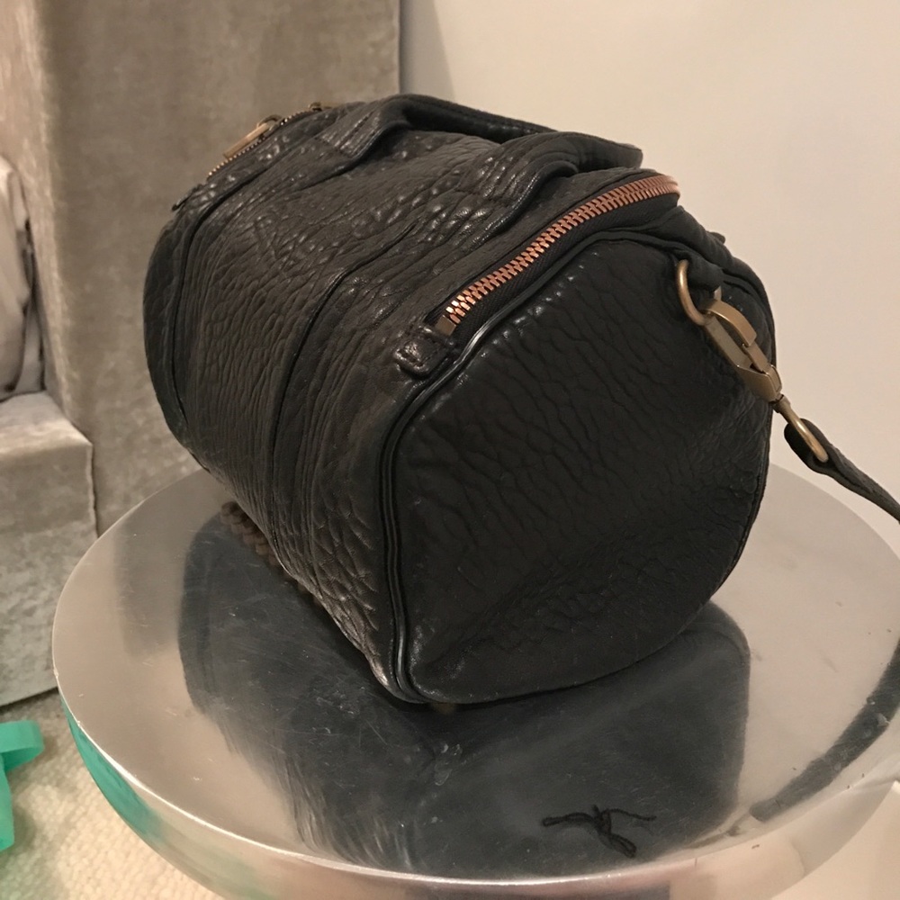 Alexander Wang “rockie” bag with brass metal