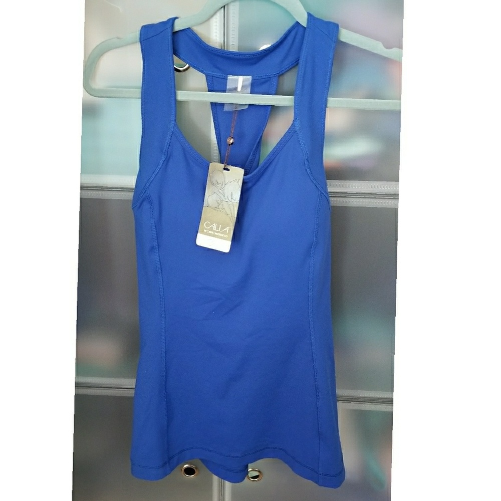NWT - Calia blue bra tank