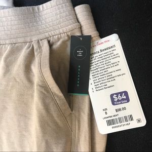NWT lululemon ceremony sweatpant 8