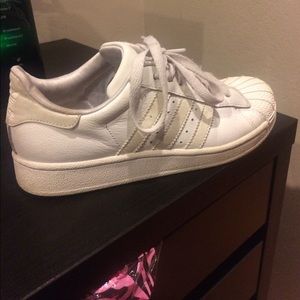 I'm selling adidas original cream whites