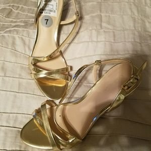Calvin Klein Gold Dress Shoes