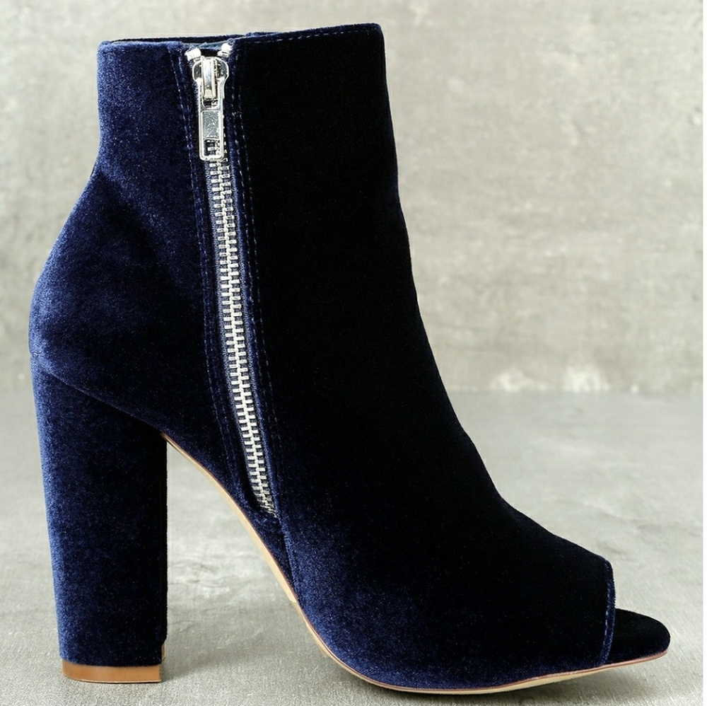 🔴SOLD🔴Velvet PT Ankle Booties - Picture 2 of 4
