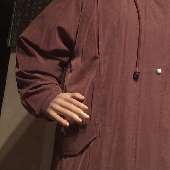 Down & fox fur coat - Picture 4 of 7