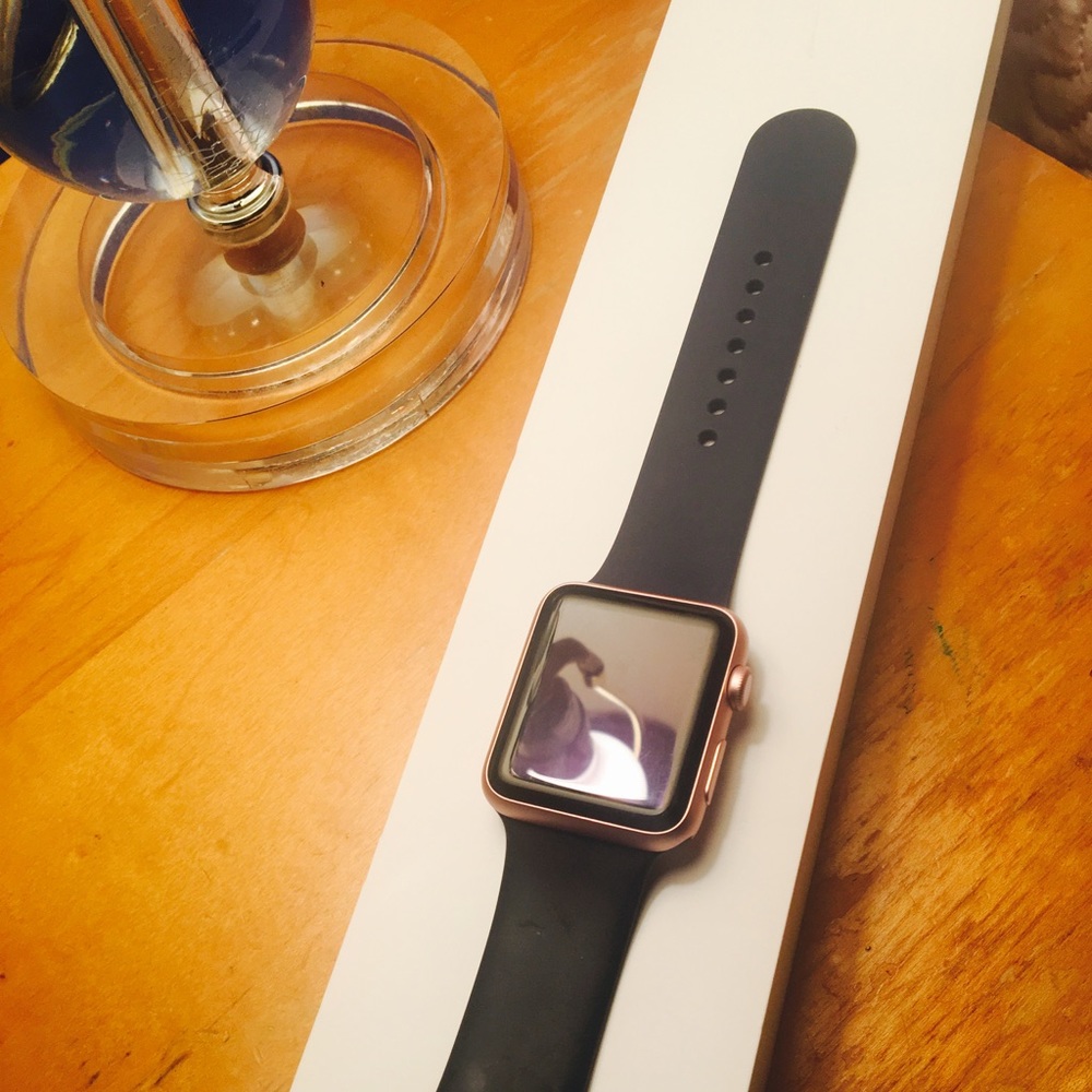 Apple Watch serie 1 rose color