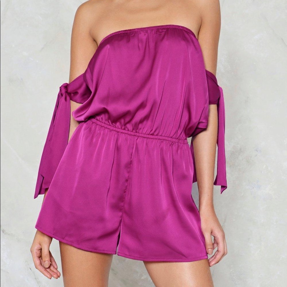 Off the shoulder Romper