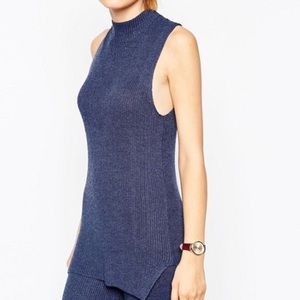 High neck tunic