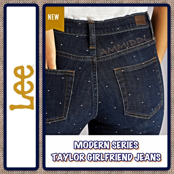🆕LEE MODERN SERIES TAYLOR GIRLFRIEND JEANS - Picture 2 of 8