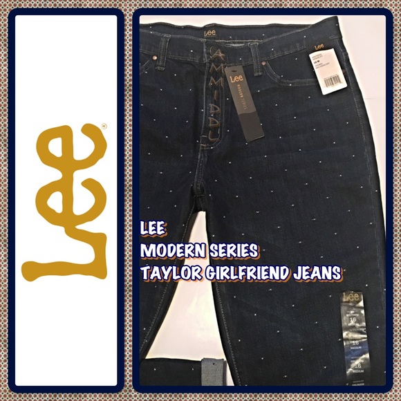 🆕LEE MODERN SERIES TAYLOR GIRLFRIEND JEANS - Picture 7 of 8