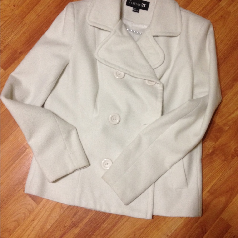 Forever 21 peacoat.