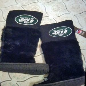 Jets NFL winter boots