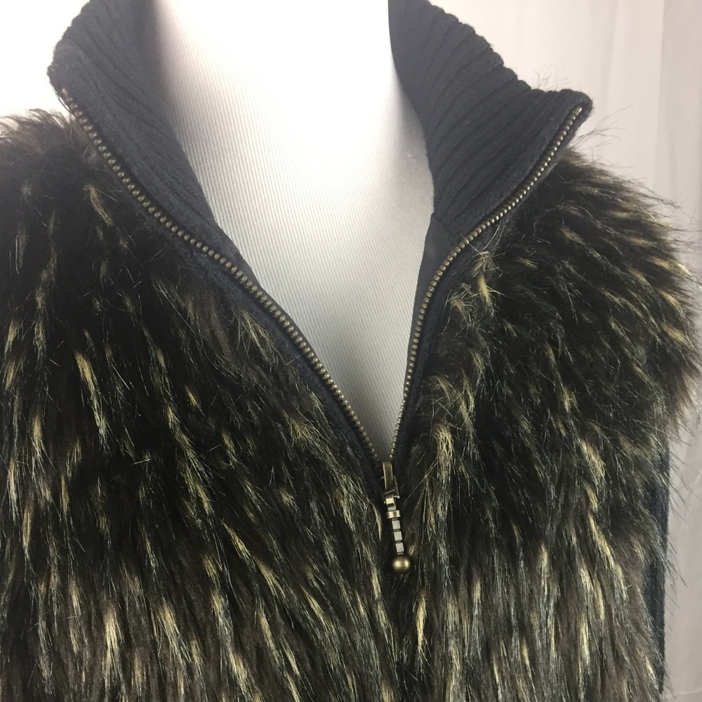 Faux Fur Sweater