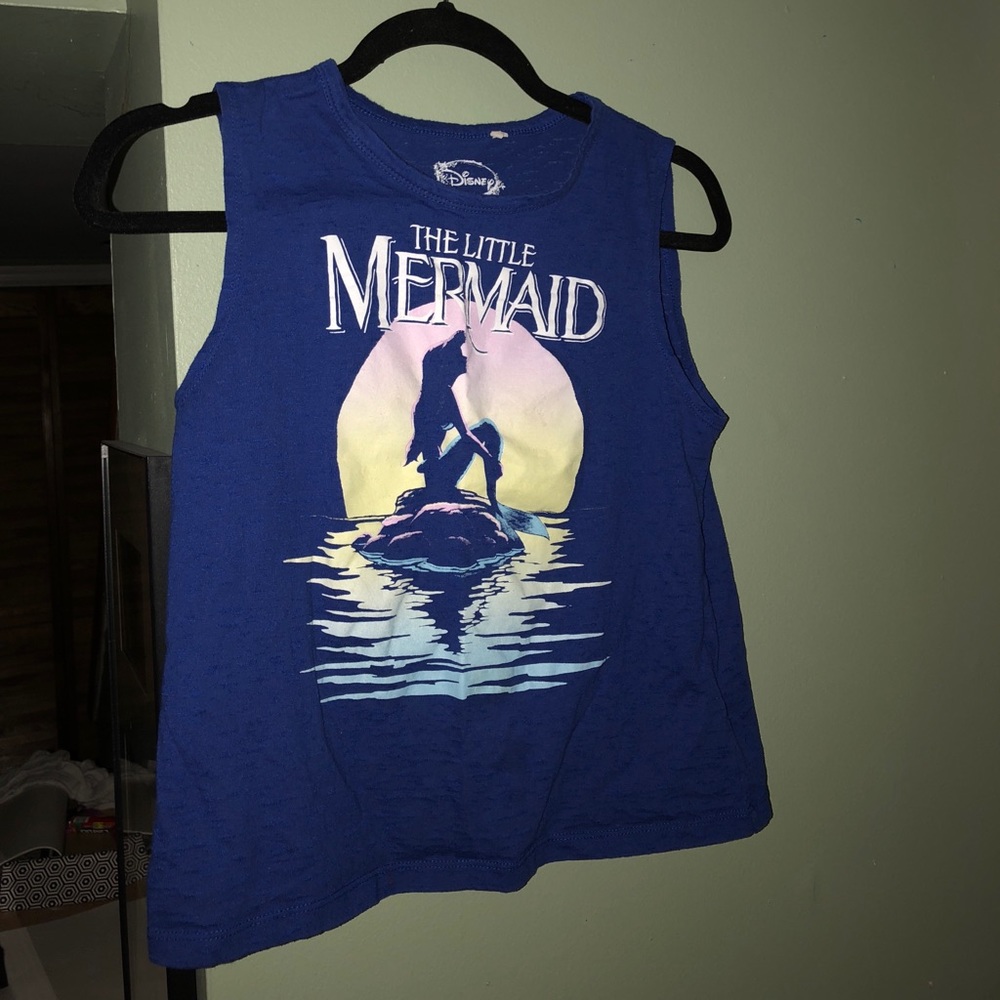 The little mermaid crop top S