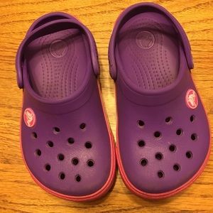 Crocs Purple Toddler 8/9