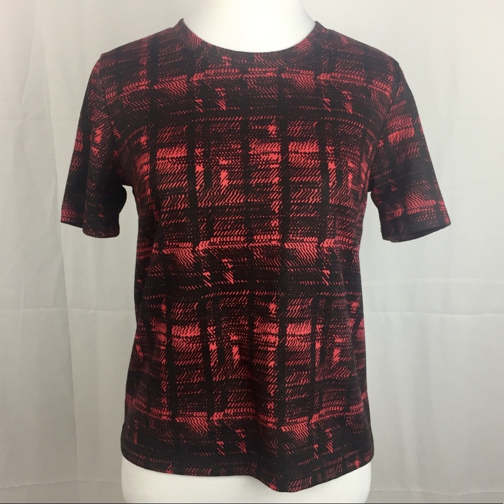 Faux Flannel T-Shirt