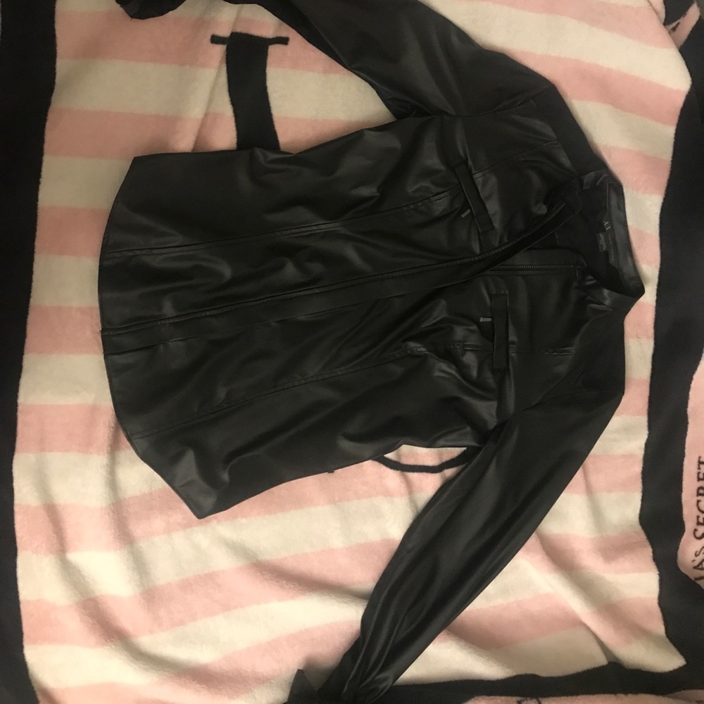 Armani Exchange Leather Shirt
