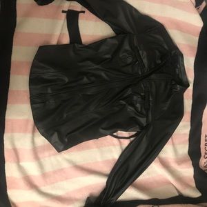 Armani Exchange Leather Shirt