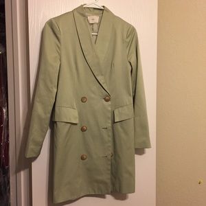 Light green coat