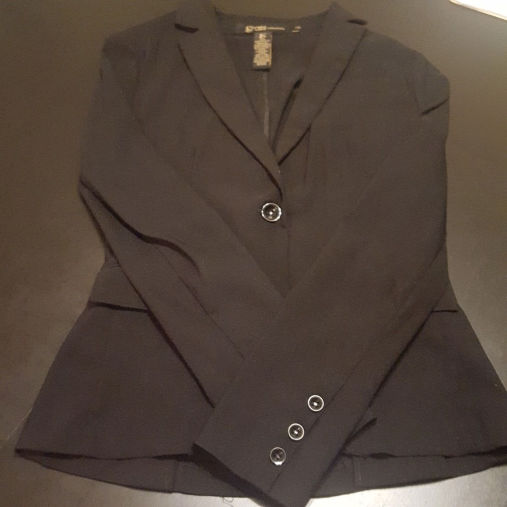 Black suit jacket