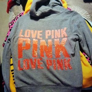 Love pink sweatshirt